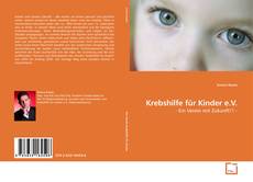 Bookcover of Krebshilfe für Kinder e.V.