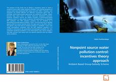 Capa do livro de Nonpoint source water pollution control: incentives theory approach 