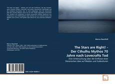 Capa do livro de The Stars are Right! - Der Cthulhu Mythos 70 Jahre
nach Lovecrafts Tod 