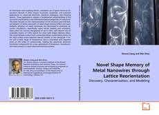 Buchcover von Novel Shape Memory of Metal Nanowires through Lattice
Reorientation