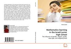 Mathematics learning in the Israeli junior high school kitap kapağı