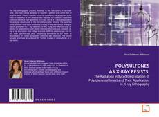 Buchcover von POLYSULFONES AS X-RAY RESISTS