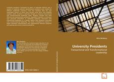 Portada del libro de University Presidents
