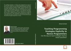 Teaching Programming Strategies Explicitly to Novice
Programmers kitap kapağı