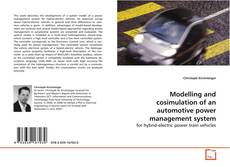 Modelling and cosimulation of an automotive power
management system kitap kapağı