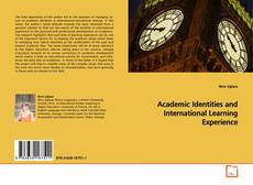 Couverture de Academic Identities and International Learning
Experience