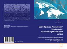 Bookcover of Der Effekt von Ausgaben in Relation zum
Entwicklungsstand eines Landes