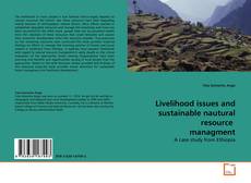 Capa do livro de Livelihood issues and sustainable nautural resource  managment 