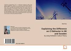 Copertina di Explaining the Difference on CI Behavior in HK and
Sweden