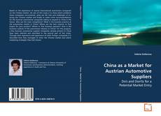 Couverture de China as a Market for Austrian Automotive Suppliers