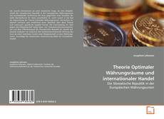 Buchcover von Theorie Optimaler Währungsräume und internationaler
Handel