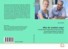 Couverture de Why do teachers stay?