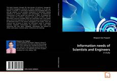 Buchcover von Information needs of Scientists and Engineers