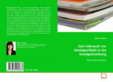 Copertina di Zum Gebrauch von Modalpartikeln in der Anzeigenwerbung