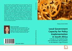 Local Government Capacity for Policy Implementation in South Africa kitap kapağı