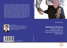 Couverture de Behavioral Finance