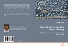 Borítókép a  Domestic use of renewable sources of energy - hoz