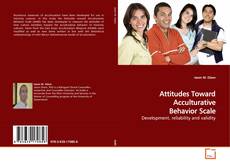 Copertina di Attitudes Toward Acculturative Behavior Scale