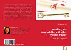Bookcover of Wandlung des Künstlerbildes in Goethes Wilhelm Meister