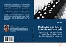 Couverture de Thin Capitalization Rules im Internationalen
Steuerrecht