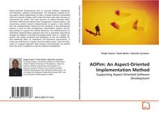 Capa do livro de AOPim: An Aspect-Oriented Implementation Method 