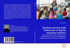 Buchcover von Teaching-Learning Style Preferences of Special Education Teachers
