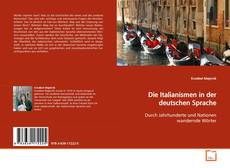 Capa do livro de Die Italianismen in der deutschen Sprache 