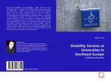Buchcover von Disability Services at Universities in Southeast Europe