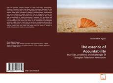 Copertina di The essence of Acountability