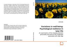 Borítókép a  Variations in well-being: Psychological resilience in
later life - hoz