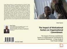 Buchcover von The Impact of Motivational Factors on Organizational
Commitment