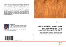 Buchcover von Self-assembled monolayers of Alkanethiol on Gold