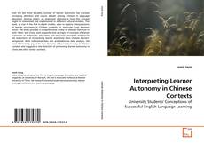Buchcover von Interpreting Learner Autonomy in Chinese Contexts