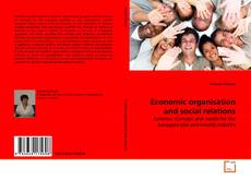 Обложка Economic organisation and social relations