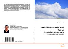 Copertina di Kritische Positionen zum Thema Umweltmanagement