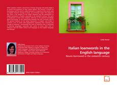 Borítókép a  Italian loanwords in the English language - hoz