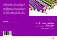Capa do livro de Motivational Teaching Strategies 