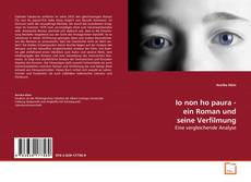 Bookcover of Io non ho paura - ein Roman und seine Verfilmung
