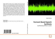Buchcover von Formant Based Speech Synthesis