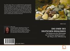 Buchcover von DAS ENDE DES DEUTSCHEN IDEALISMUS