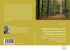 Buchcover von Biogeochemistry of the II.A group elements in a forested catchment