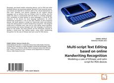 Buchcover von Multi-script Text Editing based on online Handwriting Recognition