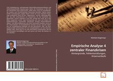 Couverture de Empirische Analyse 4 zentraler Finanzkrisen