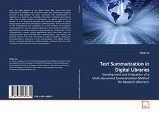 Bookcover of Text Summarization in Digital Libraries