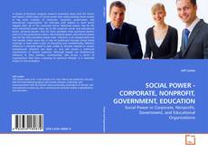 Couverture de SOCIAL POWER - CORPORATE, NONPROFIT, GOVERNMENT, EDUCATION