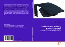Capa do livro de Philanthropic Banking für Universitäten 
