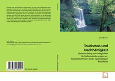 Tourismus und Nachhaltigkeit kitap kapağı