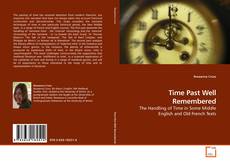 Buchcover von Time Past Well Remembered