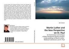 Martin Luther and the New Perspective on St. Paul kitap kapağı