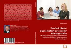 Copertina di Persönlichkeits-eigenschaften potentieller Führungskräfte